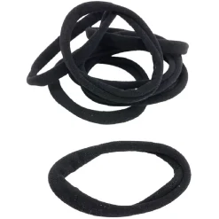 Gifi Élastique en mousse noir x8