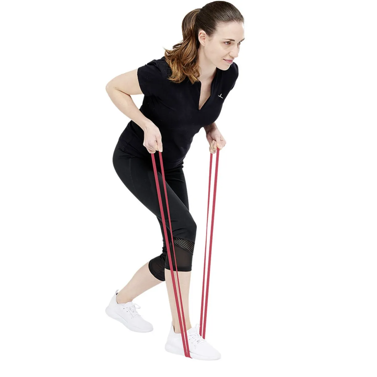 Hot Gifi Élastique fitness force 7 à 16 rouge