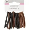 Gifi Élastique sans métal noir marron fil brillant x15