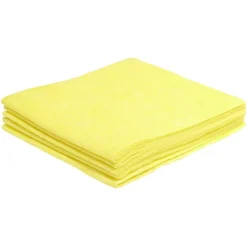 Nettoyage Et Entretien|Gifi Lavette synthétique viscose jaune 34x35cm x5