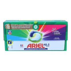 Entretien Du Linge|Gifi Lessive Ariel 28 capsules All in 1