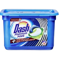 Entretien Du Linge|Gifi Lessive Dash pods ultra détachant 14 lavages