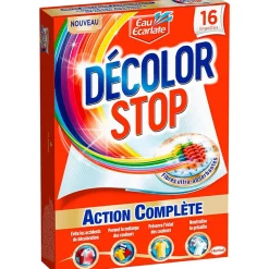 Entretien Du Linge|Gifi Lingette Décolor stop Action complète x16