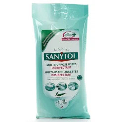 Nettoyage Et Entretien|Gifi Lingette désinfectante Sanytol multiusage x24