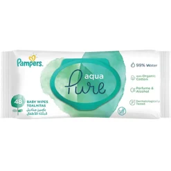 Gifi Lingette nettoyante Pampers Bébé Aqua pure x48