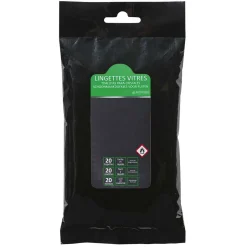Nettoyage Et Entretien|Gifi Lingette nettoyante pour vitres auto x20