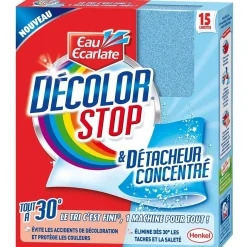 Entretien Du Linge|Gifi Lingettes Décolor Stop x15