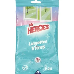 Nettoyage Et Entretien|Gifi Lingettes vitre x20 My Heroes