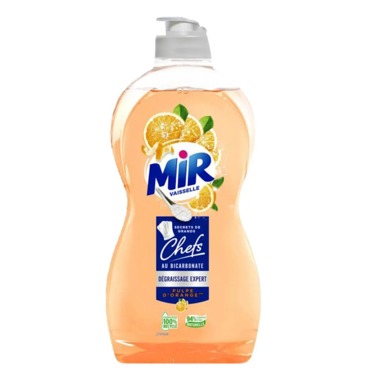 Nettoyage Et Entretien|Gifi Liquide vaisselle au bicarbonate Mir pulpe d'orange 450ml