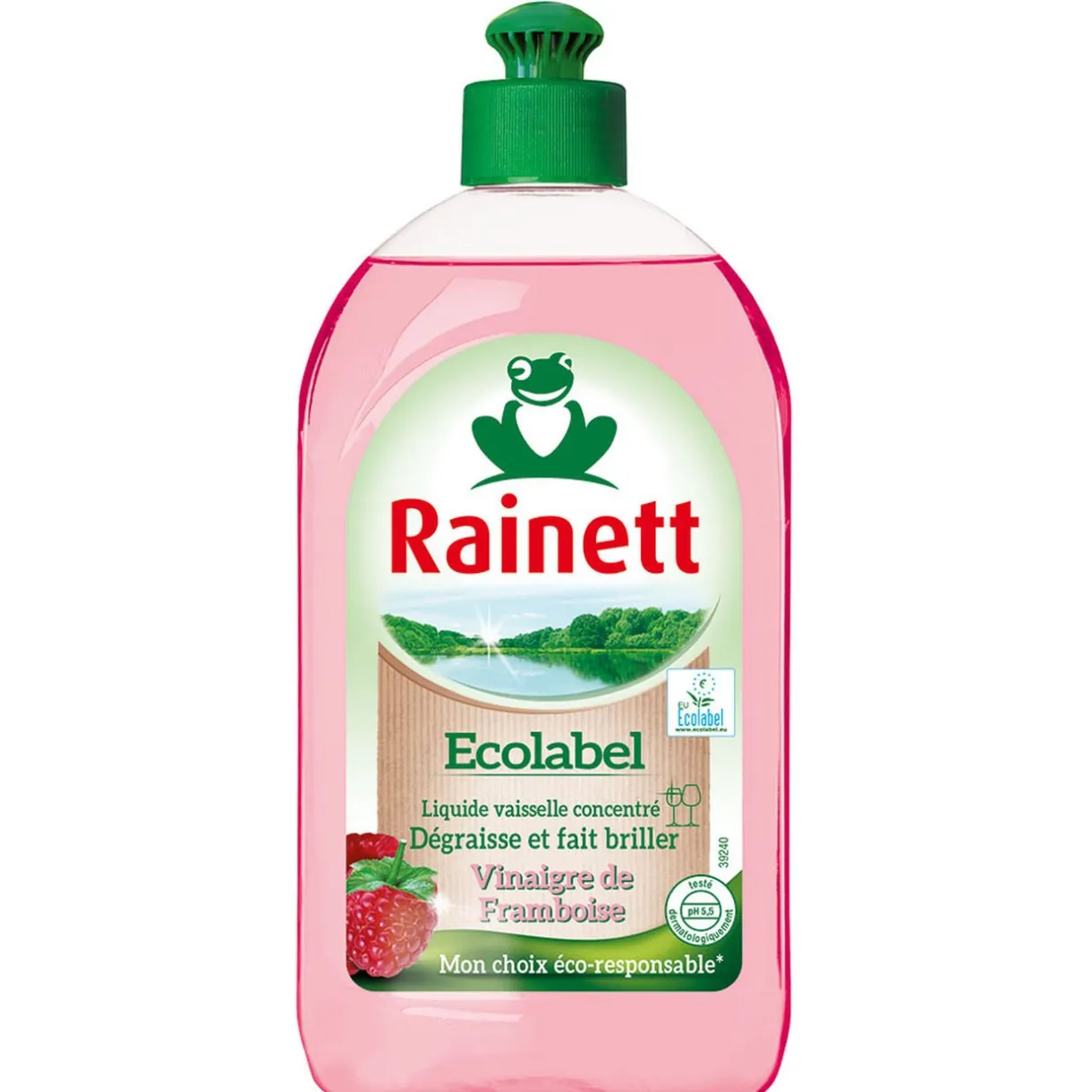 Nettoyage Et Entretien|Gifi Liquide vaisselle vinaigre de framboise Rainett 500 ml
