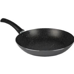 Lot 1 poêle + 1 casserole aluminium effet pierre^Gifi