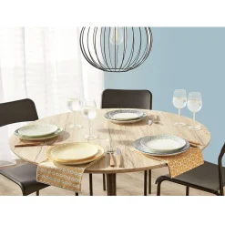 Lot de 4 assiettes à dessert rondes porcelaine Ø19 cm^Gifi Hot