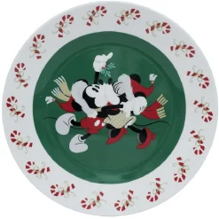 Lot de 4 assiettes dessert Disney Mickey porcelaine Ø19cm^Gifi Online