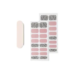 Clearance Gifi Lot de 24 autocollants vernis à ongles imprimés 6 coloris
