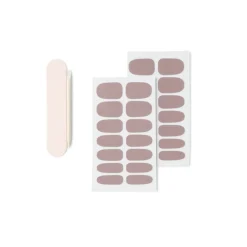 Discount Gifi Lot de 24 autocollants vernis à ongles unis 6 coloris