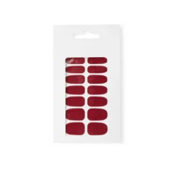 Discount Gifi Lot de 24 autocollants vernis à ongles unis 6 coloris