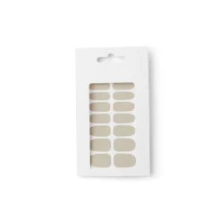 Discount Gifi Lot de 24 autocollants vernis à ongles unis 6 coloris