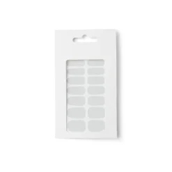 Discount Gifi Lot de 24 autocollants vernis à ongles unis 6 coloris