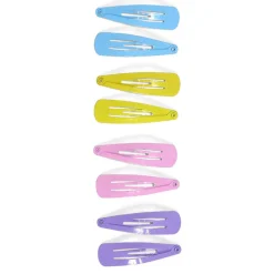 Clearance Gifi Lot de 8 barrettes clips multicolores