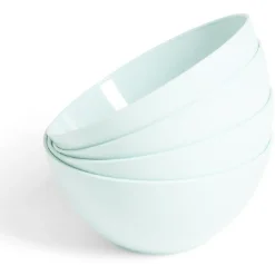 Lot de 4 bols verts et roses^Gifi Hot