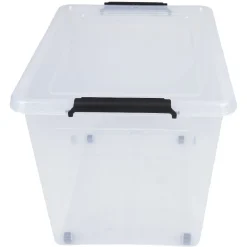 Rangement|Gifi Lot de 3 boîtes de rangement 60 litres