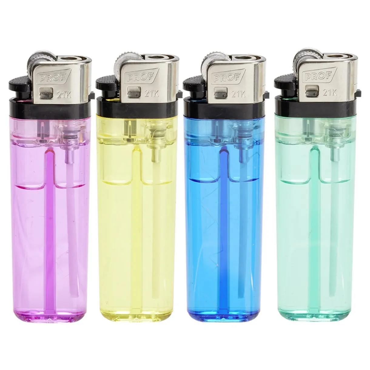 Nettoyage Et Entretien|Gifi Lot de 4 briquets multicolore