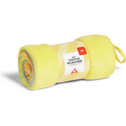 Nettoyage Et Entretien|Gifi Lot de 3 chiffons microfibres 35x35 cm