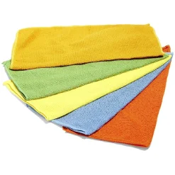 Nettoyage Et Entretien|Gifi Lot de 5 chiffons microfibre 30x30cm polyester