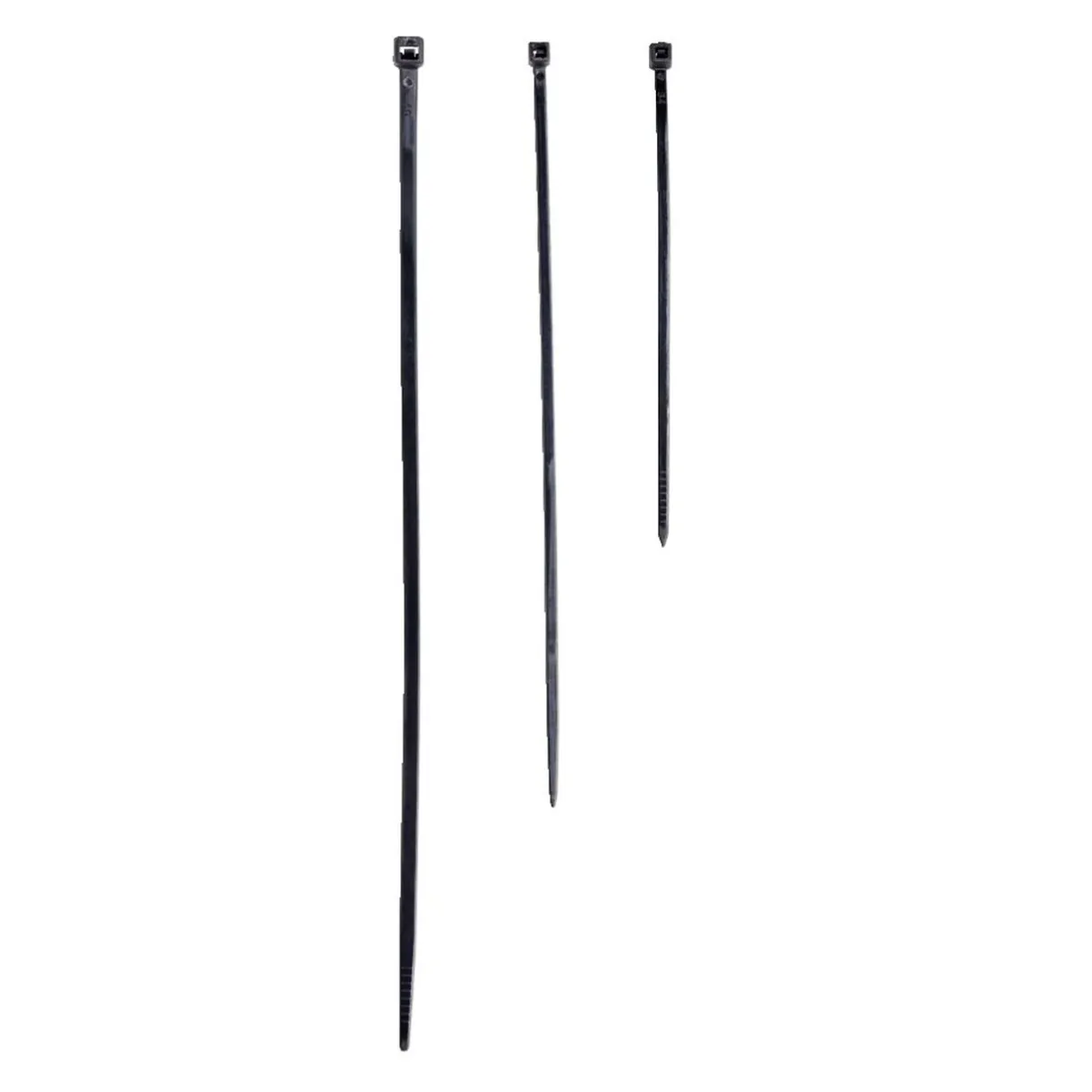 Online Gifi Lot de 180 colliers de serrage en nylon noir