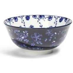 Lot de 4 coupelles 300ml porcelaine Ø15cm bleu et blanc^Gifi Clearance