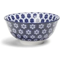 Lot de 4 coupelles 300ml porcelaine Ø15cm bleu et blanc^Gifi Clearance