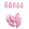 Clearance Gifi Lot de 24 faux ongles caméléon avec stickers de colle plastique rouge