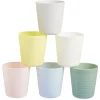 Lot de 6 gobelets en plastique réutilisable 230 ml^Gifi Hot