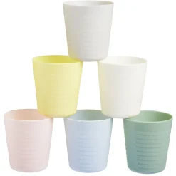 Lot de 6 gobelets en plastique réutilisable 230 ml^Gifi Hot