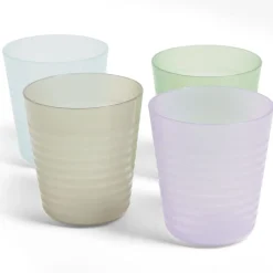 Lot de 4 gobelets pour enfant Ø7,7xH.8,5cm plastique coloré^Gifi