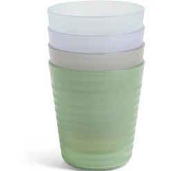 Lot de 4 gobelets pour enfant Ø7,7xH.8,5cm plastique coloré^Gifi