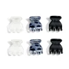Gifi Lot de 6 mini pinces crabes à cheveux