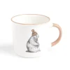 Lot de 4 mugs animaux 33,5cl^Gifi Outlet