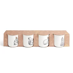 Lot de 4 mugs animaux 33,5cl^Gifi Outlet