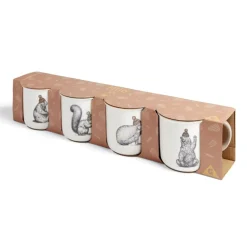 Lot de 4 mugs animaux 33,5cl^Gifi Outlet