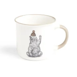 Lot de 4 mugs animaux 33,5cl^Gifi Outlet