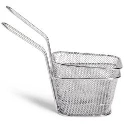 Lot de 2 paniers à frites inox argenté 19,5x17,5x8,5cm^Gifi Discount