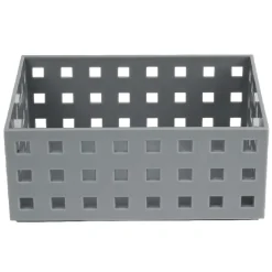 Rangement|Gifi Lot de 3 panières de rangement grise