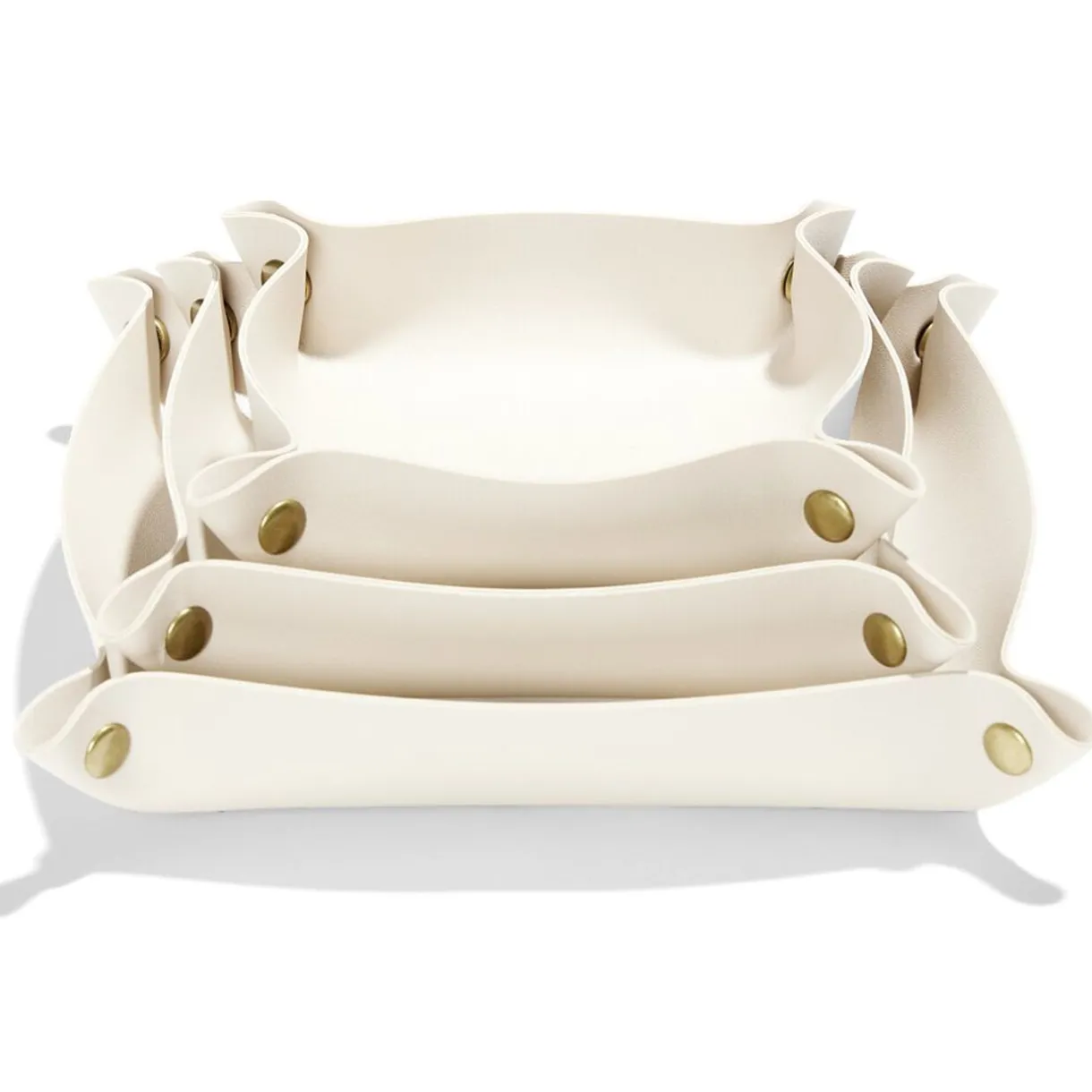 Best Gifi Lot de 3 panières de rangement 12/15/18cm - 3 coloris