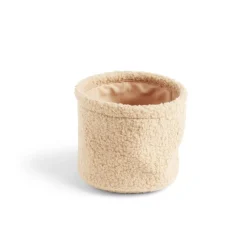 Rangement|Gifi Lot de 3 panières en laine bouclée beige