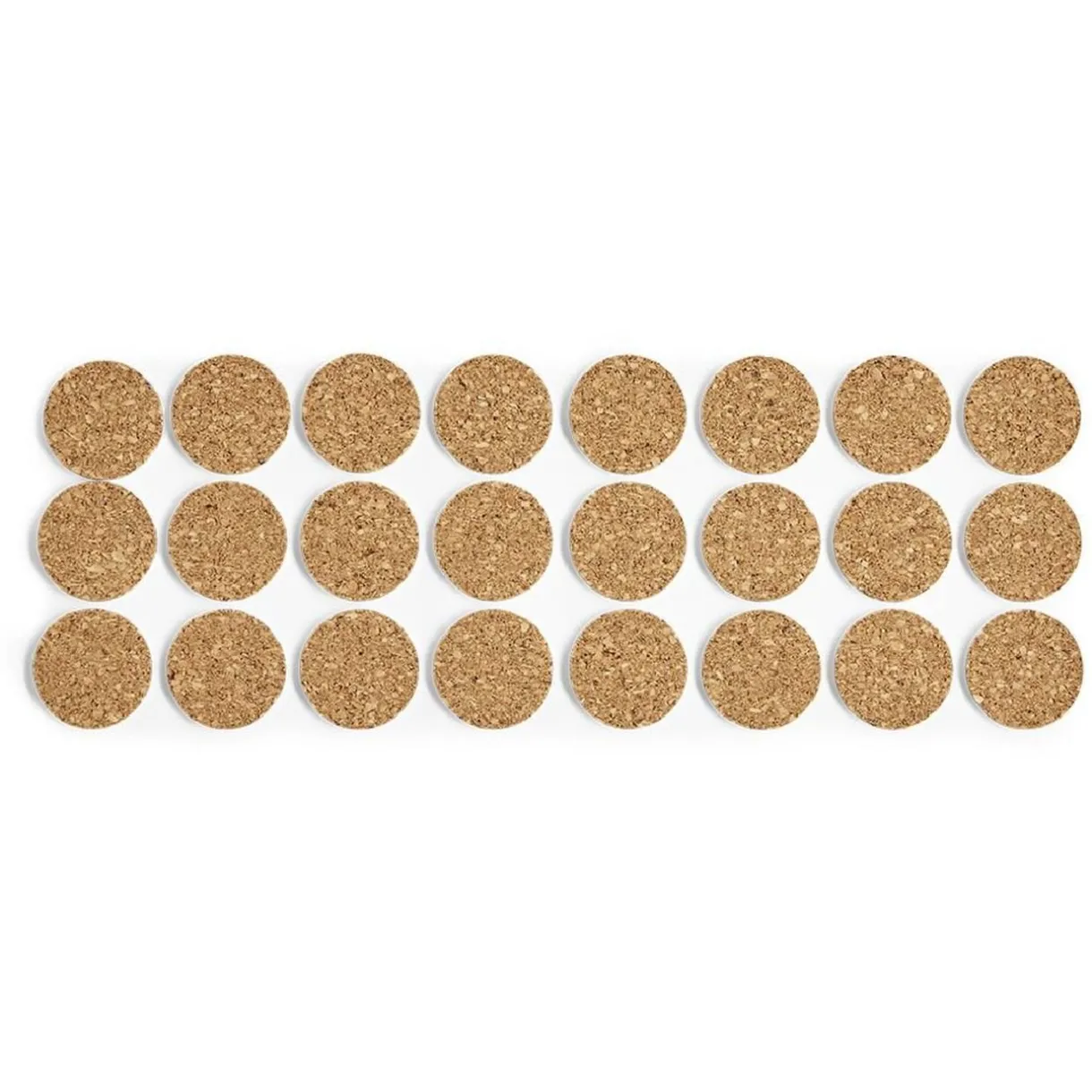 Sale Gifi Lot de 24 patins adhésifs en liège