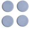 Hot Gifi Lot de 4 patins adhésifs téflon Ø6,5cm