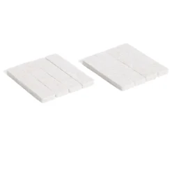 Online Gifi Lot de 8 patins en feutre adhésif ultra puissant - 63x12 mm