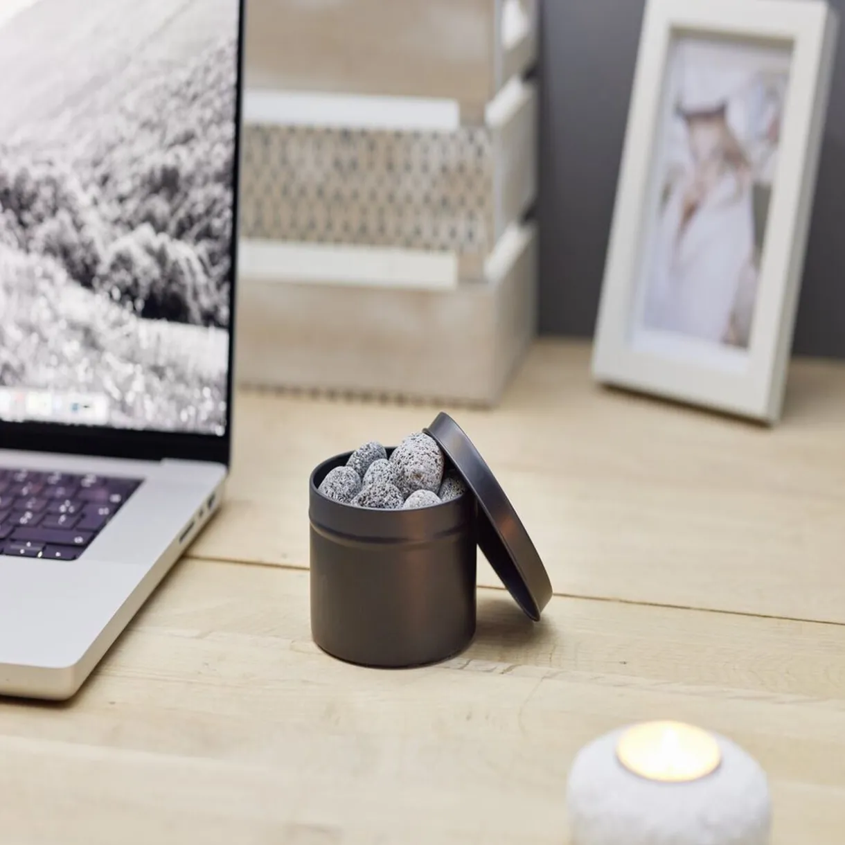 Outlet Gifi Lot de 8 pierres de diffusion dans boîte