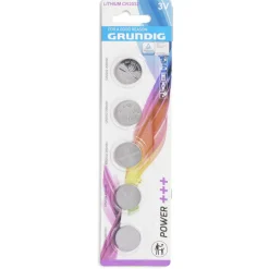 New Gifi Lot de 5 piles bouton CR2032
